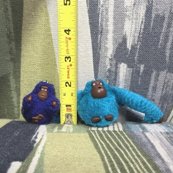 Kipling Turquoise Monkey Keychain - Picture 3 of 9